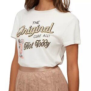 Wildfox Hot Toddy Graphic Tee Short Sleeve Top